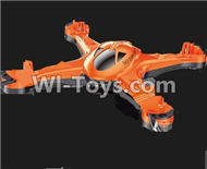Lead Honor LH-X16 X16C X16WF X16DV Spare Parts-04 Upper and bottom shell cover-(Orange),Lead Honor LH-X16 X16C X16DV X16WF RC Quadcopter Drone Spare Parts Accessories,LH-X16 Replacement parts