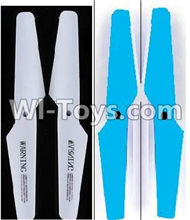 Lead Honor LH-X16 X16C X16WF X16DV Spare Parts-21 Propellers,Main rotor blades(2X White,2X Blue),Lead Honor LH-X16 X16C X16DV X16WF RC Quadcopter Drone Spare Parts Accessories,LH-X16 Replacement parts