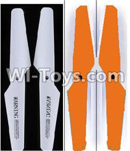 Lead Honor LH-X16 X16C X16WF X16DV Spare Parts-22 Propellers,Main rotor blades(2X White,2X Orange),Lead Honor LH-X16 X16C X16DV X16WF RC Quadcopter Drone Spare Parts Accessories,LH-X16 Replacement parts