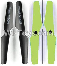 Lead Honor LH-X16 X16C X16WF X16DV Spare Parts-23 Propellers,Main rotor blades(2X Black,2X Green),Lead Honor LH-X16 X16C X16DV X16WF RC Quadcopter Drone Spare Parts Accessories,LH-X16 Replacement parts