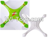 LH-X10 X10C X10WF Parts-01 Upper and Bottom shell cover,Canopy-Green For Lead Honor LH-X10 LH-X10C LH-X10WF Quadcopter parts rc drone parts