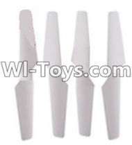 LH-X10 X10C X10WF Parts-14 Main rotor blades,Propellers-White For Lead Honor LH-X10 LH-X10C LH-X10WF Quadcopter parts rc drone parts