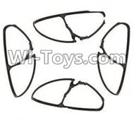LH-X10 X10C X10WF Parts-18 Outer protect frame(4pcs)-Black For Lead Honor LH-X10 LH-X10C LH-X10WF Quadcopter parts rc drone parts