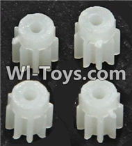 LH-X10 X10C X10WF Parts-48 Small gear for the Main motor(4pcs)-9 Teeth For Lead Honor LH-X10 LH-X10C LH-X10WF Quadcopter parts rc drone parts