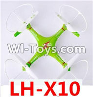LH-X10 Parts-53 BNF for LH-X10 Quadcopter-(Green)(Only the Quadcopter,No Camera unit,No battery,No charger,No transmitter)
