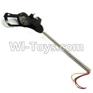 Lead Honor LH-X3 X3C Parts-06 Whole motor unit(1pcs)-(Include the Motor seat,Motor cover,Main gear with hollow pipe,bearing,Steel Pipe ) For the LiHuang X3 X3C rc Quadcopter parts,rc drone parts,rc helicopter parts