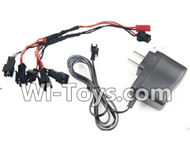 lead Honor LH-X4 X4C Parts -31 Charger & Upgrade 1-to-5 Conversion wire For Lead Honor LH-X4 Quadcopter parts rc drone parts