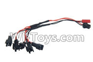 lead Honor LH-X4 X4C Parts -33 Upgrade 1-to-5 Conversion wire For Lead Honor LH-X4 Quadcopter parts rc drone parts