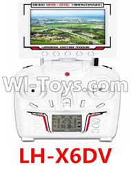 LH-X6DV Parts -24 LH-X6DV Transmitter with FPV real time video Transmission Receiver screen For Lead Honor Quadcopter rc drone parts