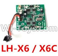 LH-X6 X6C Parts -25 LH-X6 X6C X6DV Circuit board,Receiver board For Lead Honor Quadcopter rc drone parts