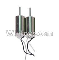 LH-X8 X8C X8DV X8WF Parts-17 Reversing-rotating Motor with black and white wire(2pcs) For Lead Honor LH-X8 LH-X8C LH-X8DV LH-X8WF Quadcopter parts rc drone parts