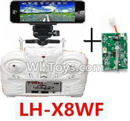 LH-X8WF Parts-35 LH-X8WF Transmitter and Circuit baord-Not Include the Mobile Phone(Can only be used for LH-X8WF Quadcopter)