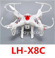 LH-X8C Parts-48 BNF for LH-X8C-Red(Only the Whole LH-X8C Quadcopter,Include the camera,No battery,No transmitter,No charger)