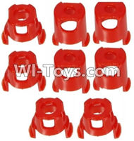 Lead Honor LH-X9 Parts -09 Upper motor cover(4pcs) & Bottom motor cover(4pcs)-Red For LiHuang LH-X9 Quadcopter parts rc drone parts
