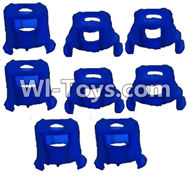 Lead Honor LH-X9 Parts -10 Upper motor cover(4pcs) & Bottom motor cover(4pcs)-Blue For LiHuang LH-X9 Quadcopter parts rc drone parts