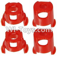 Lead Honor LH-X9 Parts -12 Upper motor cover(2pcs) & Bottom motor cover(2pcs)-Red For LiHuang LH-X9 Quadcopter parts rc drone parts
