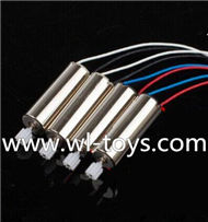 Lishitoys L6036 RC Quadcopter Parts-18 rotating Motor with red and blue wire(2pcs) & Reversing-rotating Motor with black and white wire(2pcs)