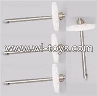 MJX X101 RC Quadcopter Parts-06 Main gear with hollow pipe(4pcs)