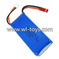 MJX X101 RC Quadcopter Parts-11 Official 7.4v 1200mah battery-Size-65x30x17mm(65g)