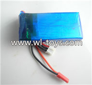 MJX X101 RC Quadcopter Parts-12 Upgrade 7.4v 1500mah 20c battery,Fly more time(The size is nealy the same than the official battery)