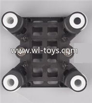 MJX X101 RC Quadcopter Parts-41 Whole PTZ unit(Include Upper PTZ Frame,Bottom PTZ Frame and 4pcs Anti-vibration soft pad)