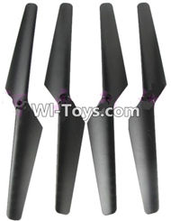 MJX X102H X102 Spare Parts-04 Propellers,Main rotor blades(4pcs),MJX X102H RC Quadcopter Drone Spare Parts Replacement Accessories