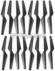 MJX X102H X102 Spare Parts-05 Propellers,Main rotor blades(16pcs),MJX X102H RC Quadcopter Drone Spare Parts Replacement Accessories