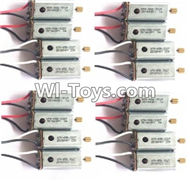 MJX X102H X102 Spare Parts-21 rotating Motor with red and Blue wire(8pcs) & Reversing-rotating Motor with Black and white wire(8pcs),MJX X102H RC Quadcopter Drone Spare Parts Replacement Accessories