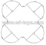 MJX X300 X300C RC Quadcopter parts-04 Outer protect frame-White