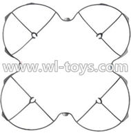 MJX X300 X300C RC Quadcopter parts-05 Outer protect frame-Gray