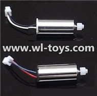 MJX X300 X300C RC Quadcopter parts-12 Reversing-rotating Motor with White and Black wire(1pcs) & rotating Motor with Red and Blue wire(1pcs)
