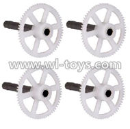 MJX X300 X300C RC Quadcopter parts-18 Main gear with hollow pipe(4pcs)