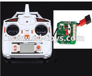 MJX X300 X300C RC Quadcopter parts-38 Transmitter & Circuit board