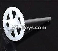 MJX X402 X402H Spare Parts-37 Main gear with holow pipe(1pcs),MJX X402H X402 RC Quadcopter Drone Spare Parts Replacement Accessories