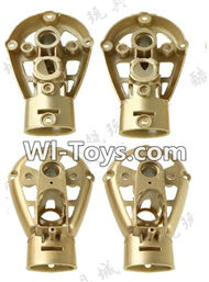 MJX X402 X402H Spare Parts-40 Motor seat(4pcs)-Golden,MJX X402H X402 RC Quadcopter Drone Spare Parts Replacement Accessories