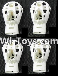 MJX X402 X402H Spare Parts-49 Motor seat(4pcs)-White,MJX X402H X402 RC Quadcopter Drone Spare Parts Replacement Accessories