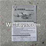 MJX X402 X402H Spare Parts-50 English Manual,MJX X402H X402 RC Quadcopter Drone Spare Parts Replacement Accessories