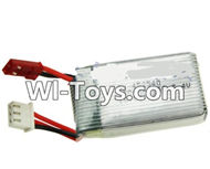 MJX X401 X401H Spare Parts-54 Official 7.4v 350mah Battery(Size-45X25X10mm)-1pcs,MJX X401H X401 RC Quadcopter Drone Spare Parts Replacement Accessories