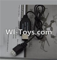 MJX X401 X401H Spare Parts-66 Official USB Charger,MJX X401H X401 RC Quadcopter Drone Spare Parts Replacement Accessories