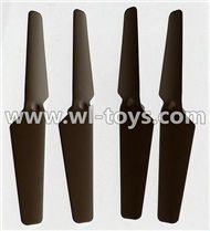MJX X500 RC Quadcopter parts-20 Rotor blades,Propellers(4pcs)-Black