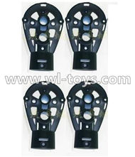 MJX X500 RC Quadcopter parts-38 Motor seat(4pcs)-Black