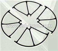 MJX X500 RC Quadcopter parts-42 Outer protect frame-Black