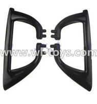 MJX X500 RC Quadcopter parts-44 Tripod(2pcs)-Black