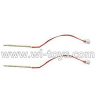 MJX X500 RC Quadcopter parts-53 Front light (2pcs)