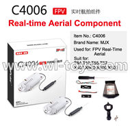 MJX X500 RC Quadcopter parts-60 MJX C4006 FPV Real-time Aerial Camera Componets (Suit for MJX T64,T10,T55,T57,X400,X500,X600,X800)
