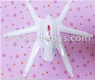 MJX X600 RC Quadcopter parts-02 Upper shell cover,Upper canopy-White