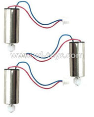 MJX X600 RC Quadcopter parts-23 rotating Motor with red and Blue wire(3pcs)