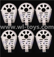 MJX X600 RC Quadcopter parts-34 Cover for the Motor seat(6pcs)-White