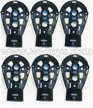 MJX X600 RC Quadcopter parts-38 Motor seat(6pcs)-Black