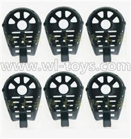 MJX X600 RC Quadcopter parts-39 Cover for the Motor seat(6pcs)-Black